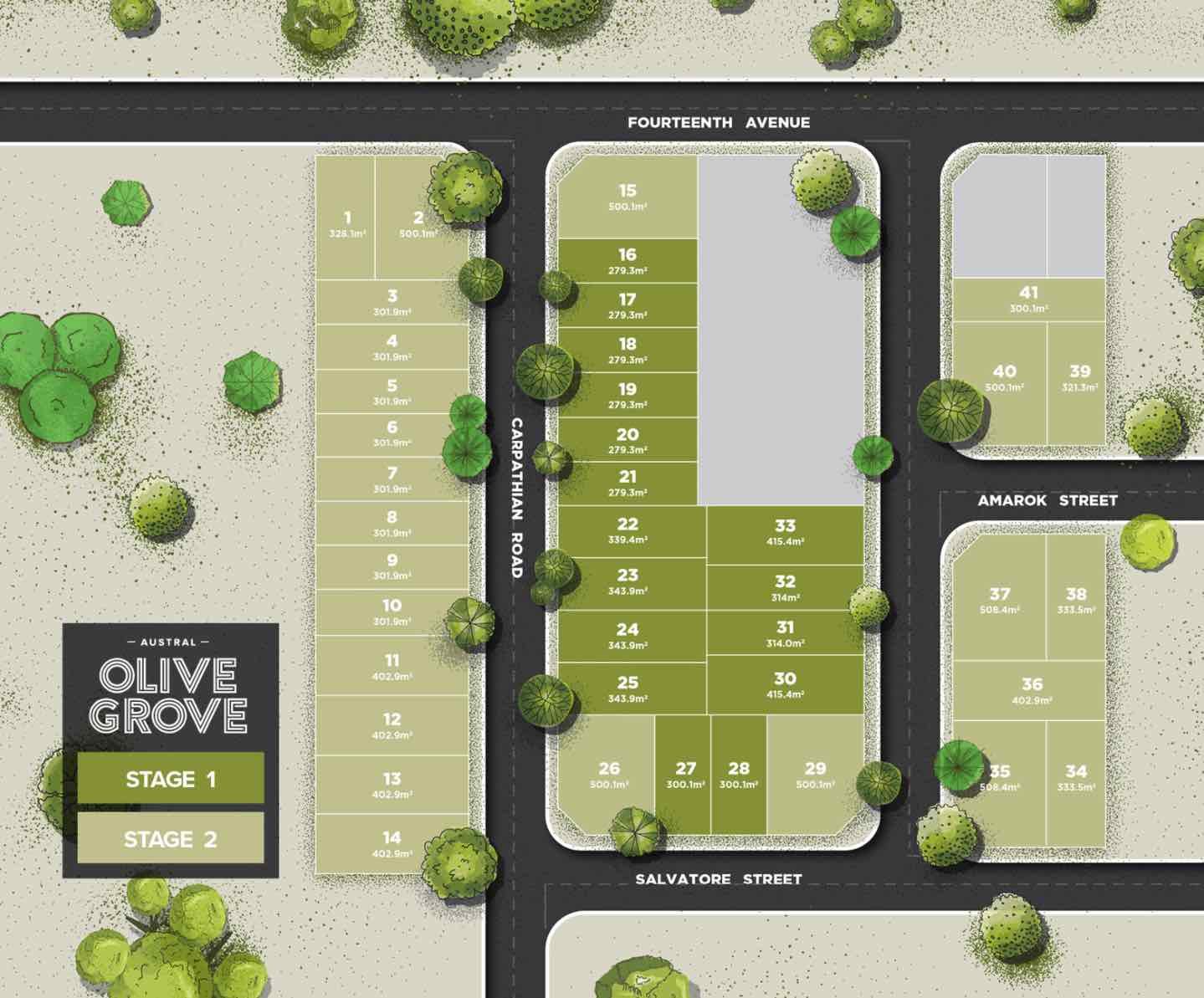 [House & Land] Olive Grove Estate, Austral OpenLot